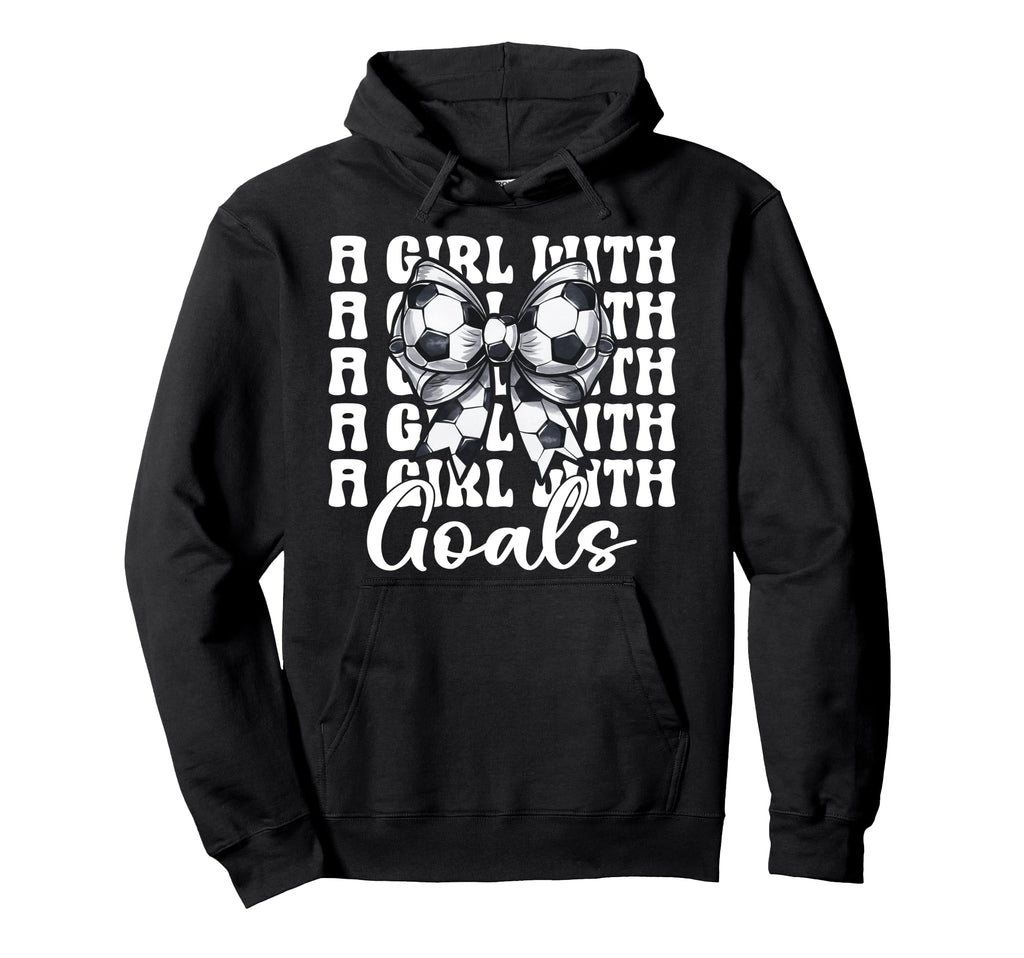 Soccer Goals Hoodie - Graphic Print Unisex