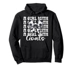 Soccer Goals Hoodie - Graphic Print Unisex