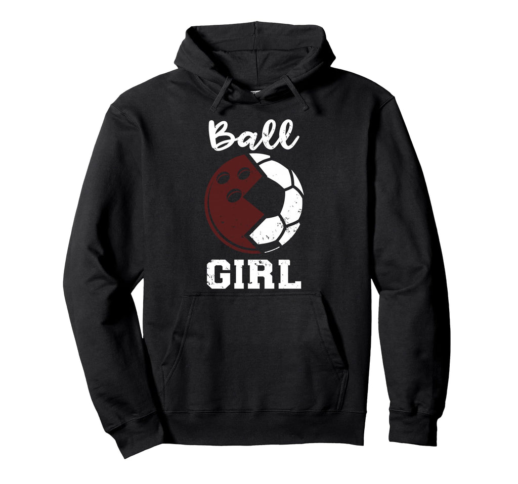 Ball Funny Bowling Soccer Hoodie - Graphic Print Men Women
