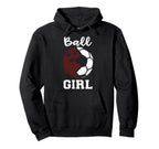 Ball Funny Bowling Soccer Hoodie - Graphic Print Men Women