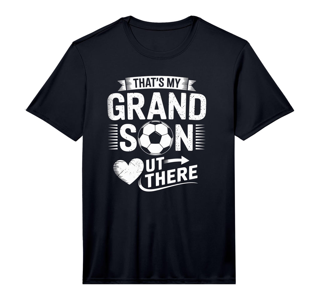 Mens Thats My Grandson Out There Soccer T-Shirt - Unique Graphic Unisex