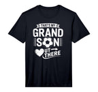 Mens Thats My Grandson Out There Soccer T-Shirt - Unique Graphic Unisex