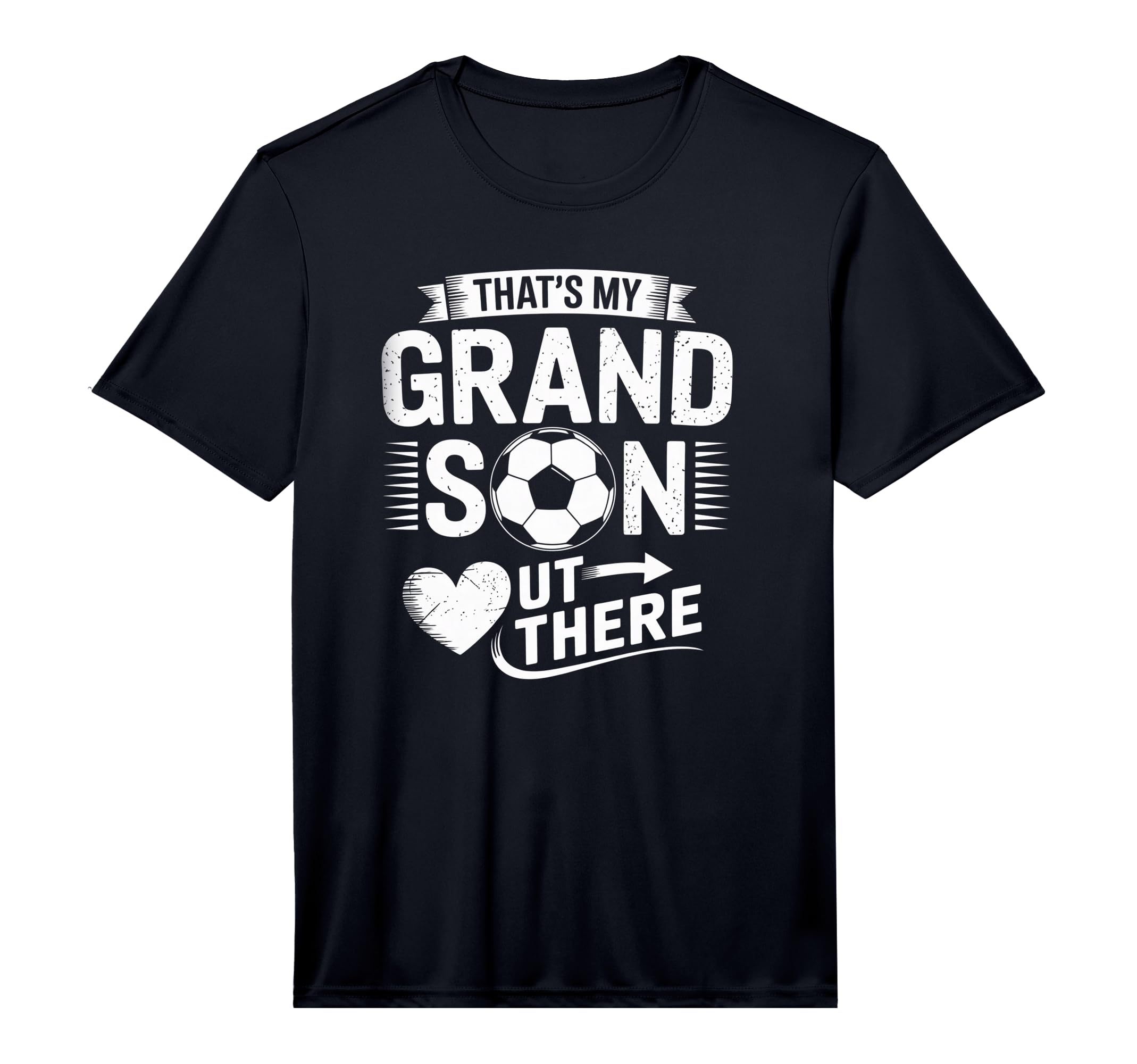 Mens Thats My Grandson Out There Soccer T-Shirt - Unique Graphic Unisex