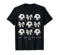 Soccer Players Just Who Loves Soccer T-Shirt - Minimalist Print for Adults