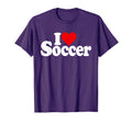 I Love Heart Soccer Football Sports T-Shirt - Fun Novelty Design Unisex