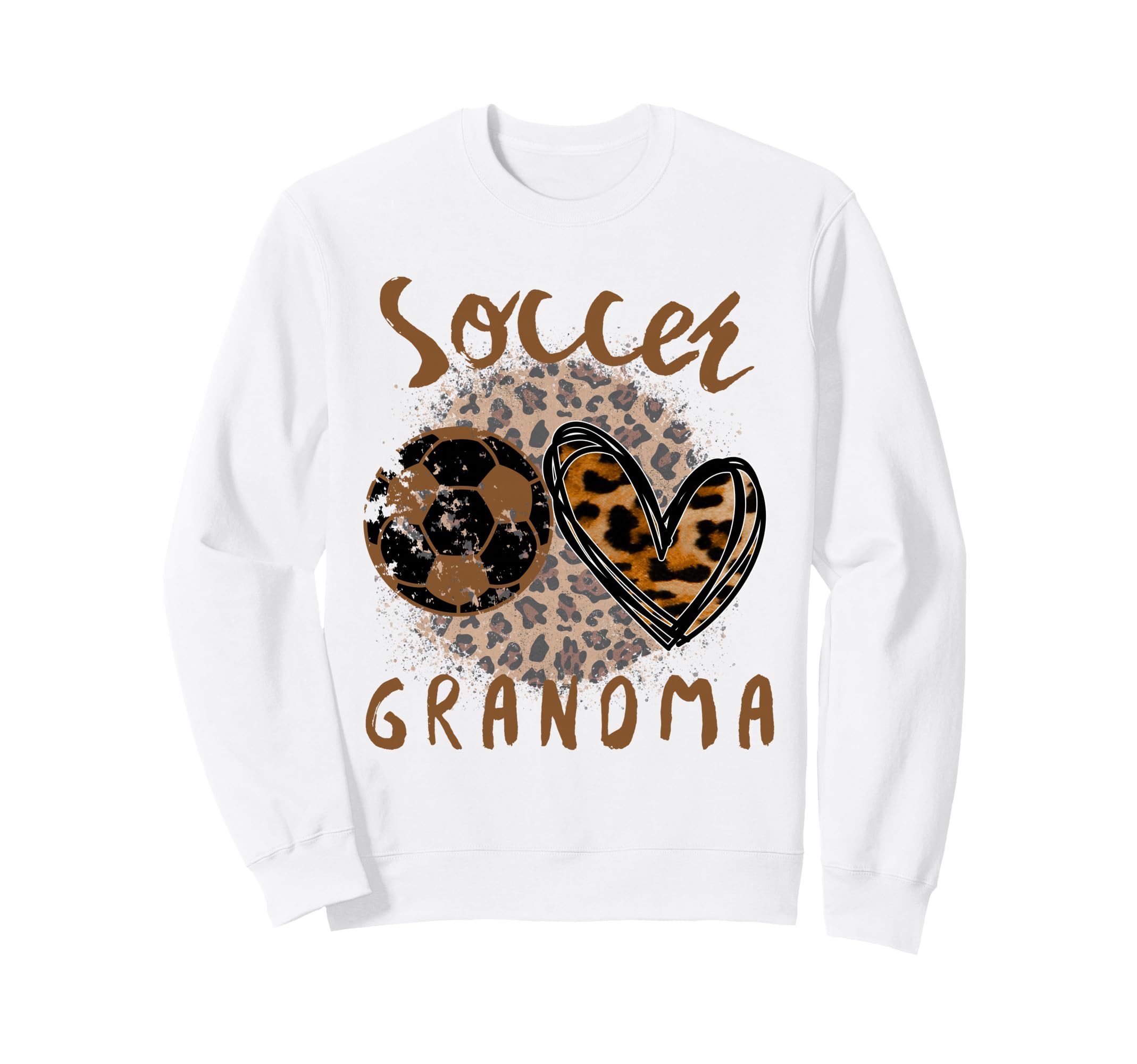 Funny Grandma Proud Soccer Lover Sweatshirt - Unique Graphic for Adults