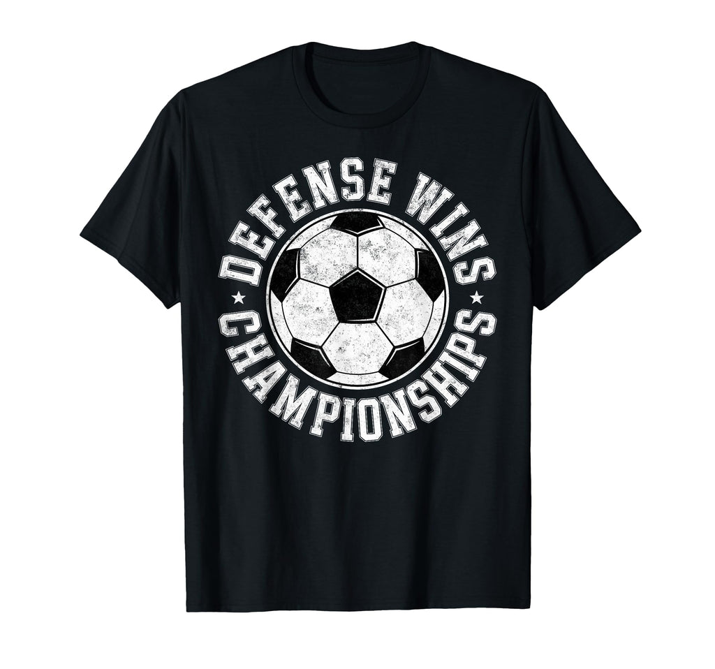 Soccer Defence Player Wins T-Shirt - Casual Everyday Wear for Adults