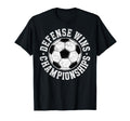 Soccer Defence Player Wins T-Shirt - Casual Everyday Wear for Adults