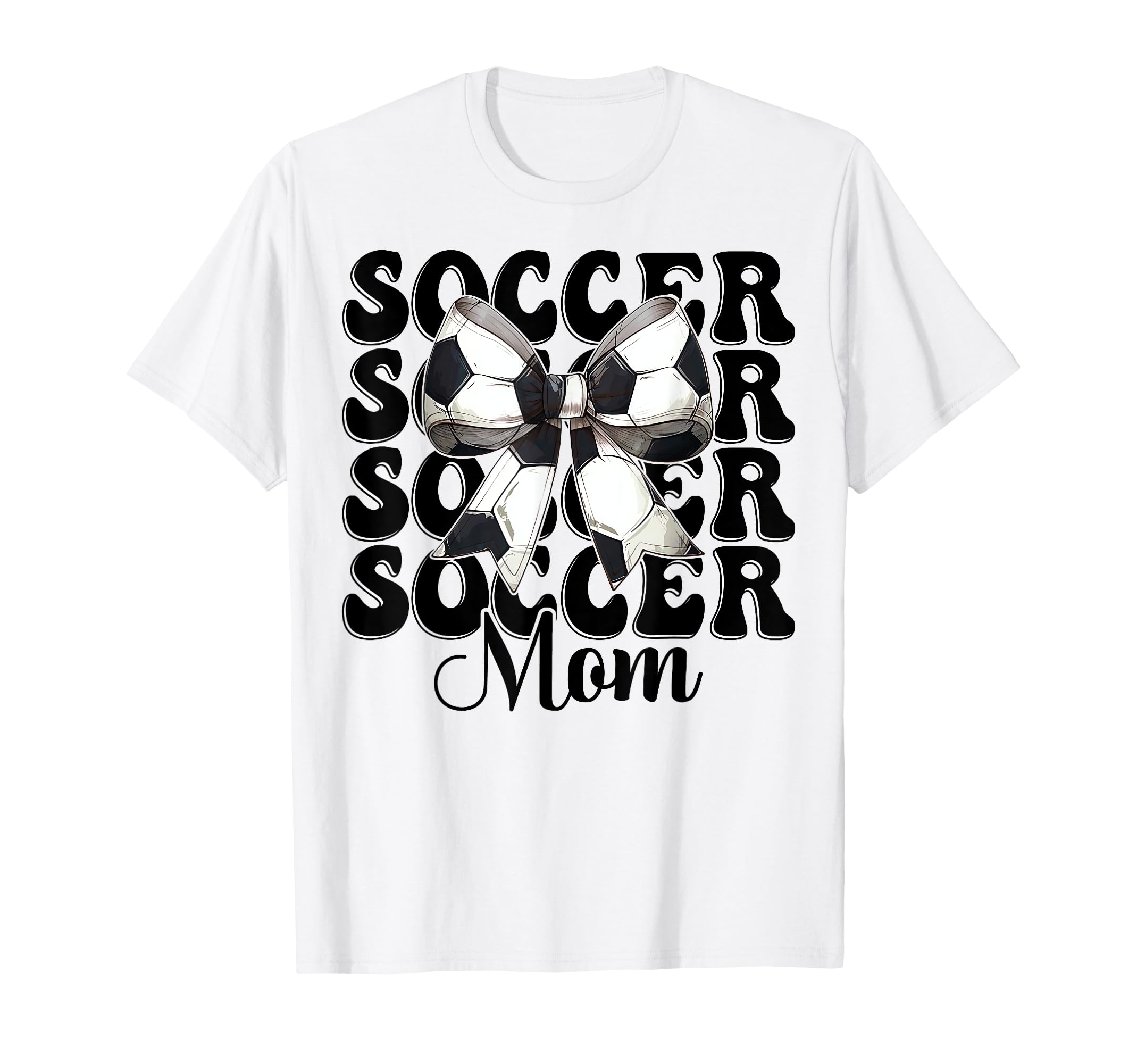 Soccer Mom Soccer Mama Mothers Day T-Shirt - Aesthetic Graphic Men Women