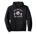 Lifes About Goals And Assists Hoodie - Fun Novelty Design for Adults