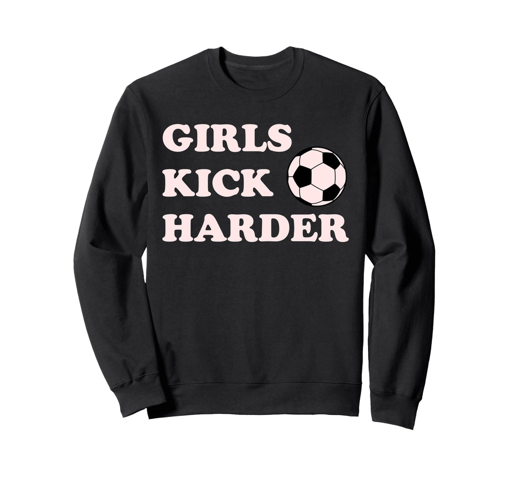 Funny Football Soccer Sport Sweatshirt - Graphic Print Unisex