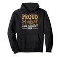 Proud Mom And Biggest Fan Baseball Hoodie - Graphic Print Men Women