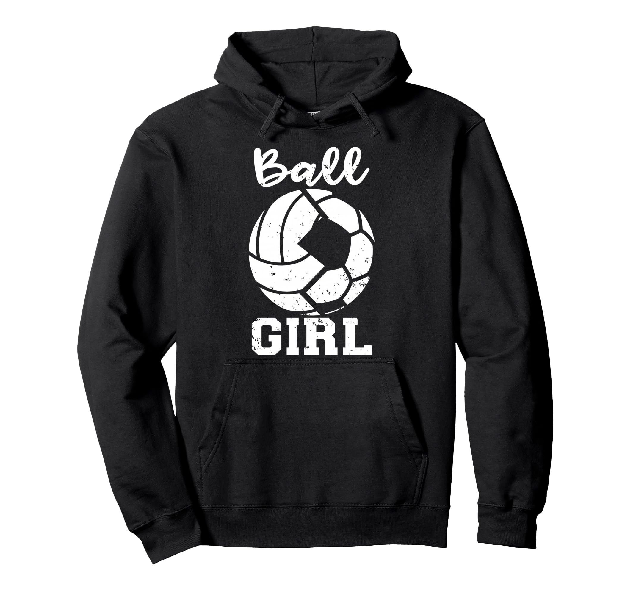 Ball Funny Volleyball Soccer Gameday Hoodie - Fun Novelty Design for Adults