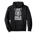 Im Hockey Goalie Grandpa Ice Hoodie - Casual Everyday Wear Men Women