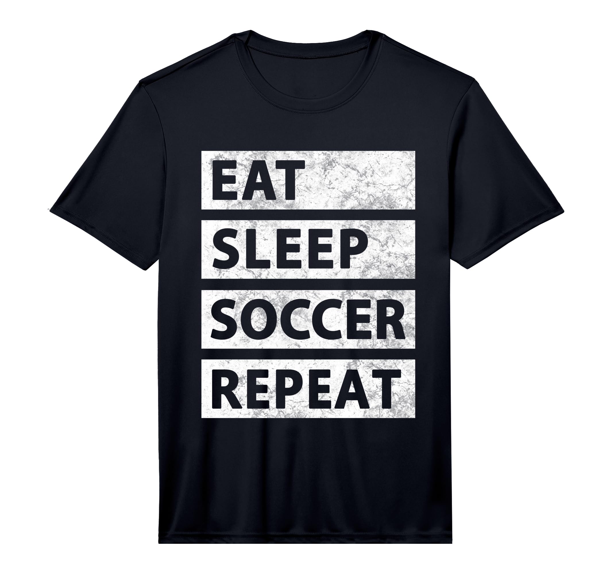 Soccer Player Eat Sleep Soccer T-Shirt - Fun Novelty Design Men Women
