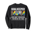 Soccer Goalkeeper Mom Leopard Mother Sweatshirt - Graphic Print Men Women