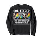 Soccer Goalkeeper Mom Leopard Mother Sweatshirt - Graphic Print Men Women