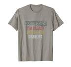 Soccer Coach Dribbling Silently T-Shirt - Fun Novelty Design for Adults
