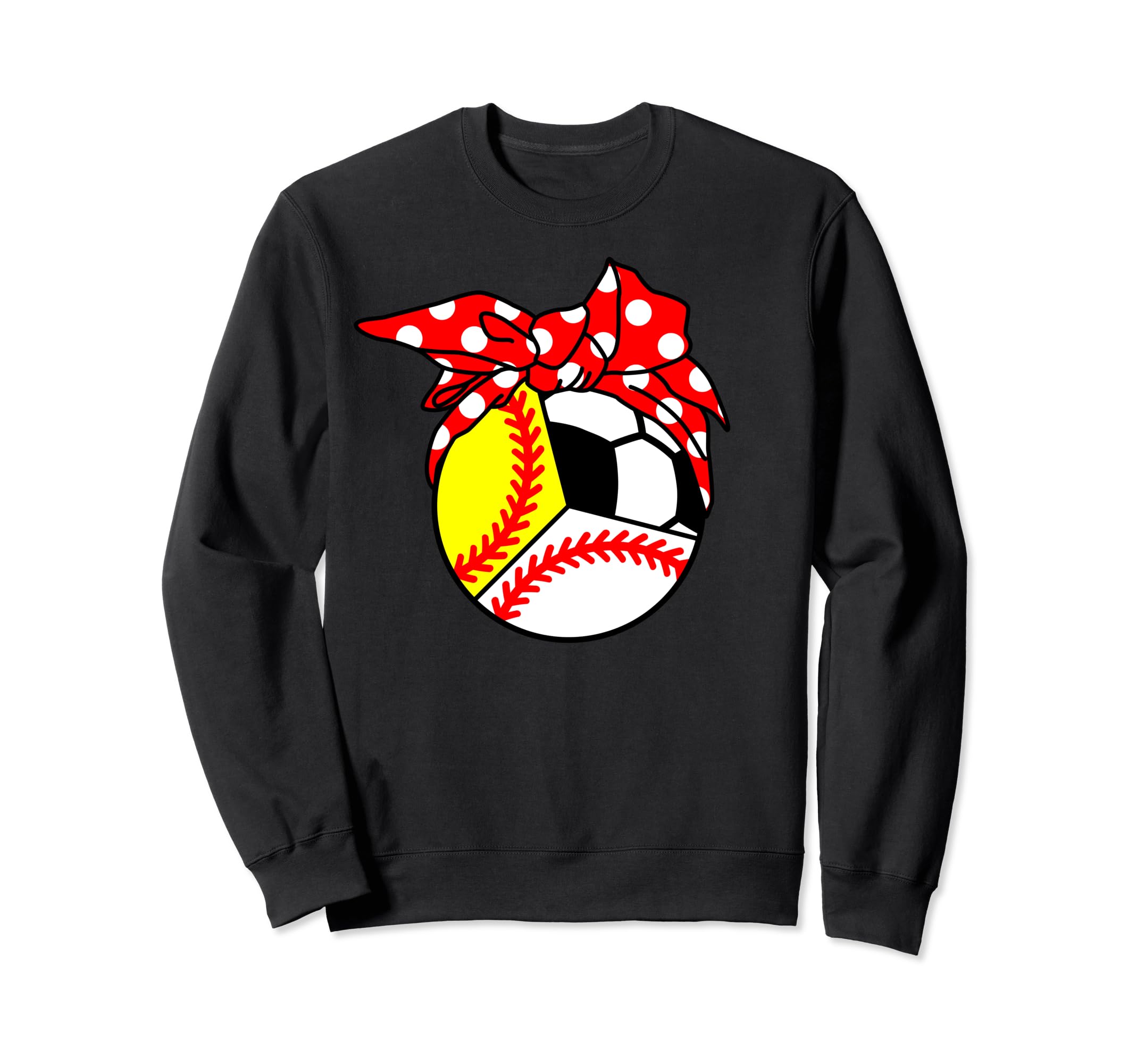 Baseball Softball Soccer Player Mom Sweatshirt - Minimalist Print Unisex