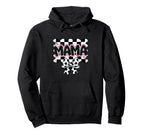 Checkered Soccer Mama Bow Leopard Football Hoodie - Unique Graphic Unisex