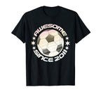 Awesome Since 2011 10Th Birthday 10 T-Shirt - Streetwear Style Men Women