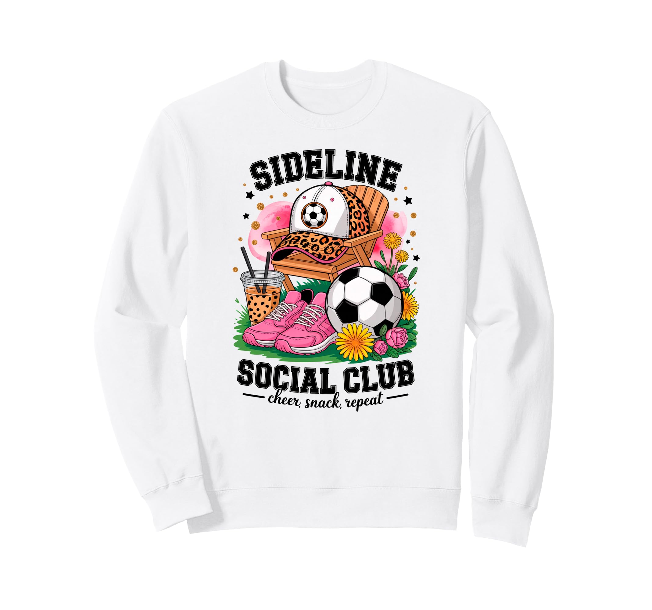 Sideline Social Club Soccer Mom Sweatshirt - Minimalist Print Men Women