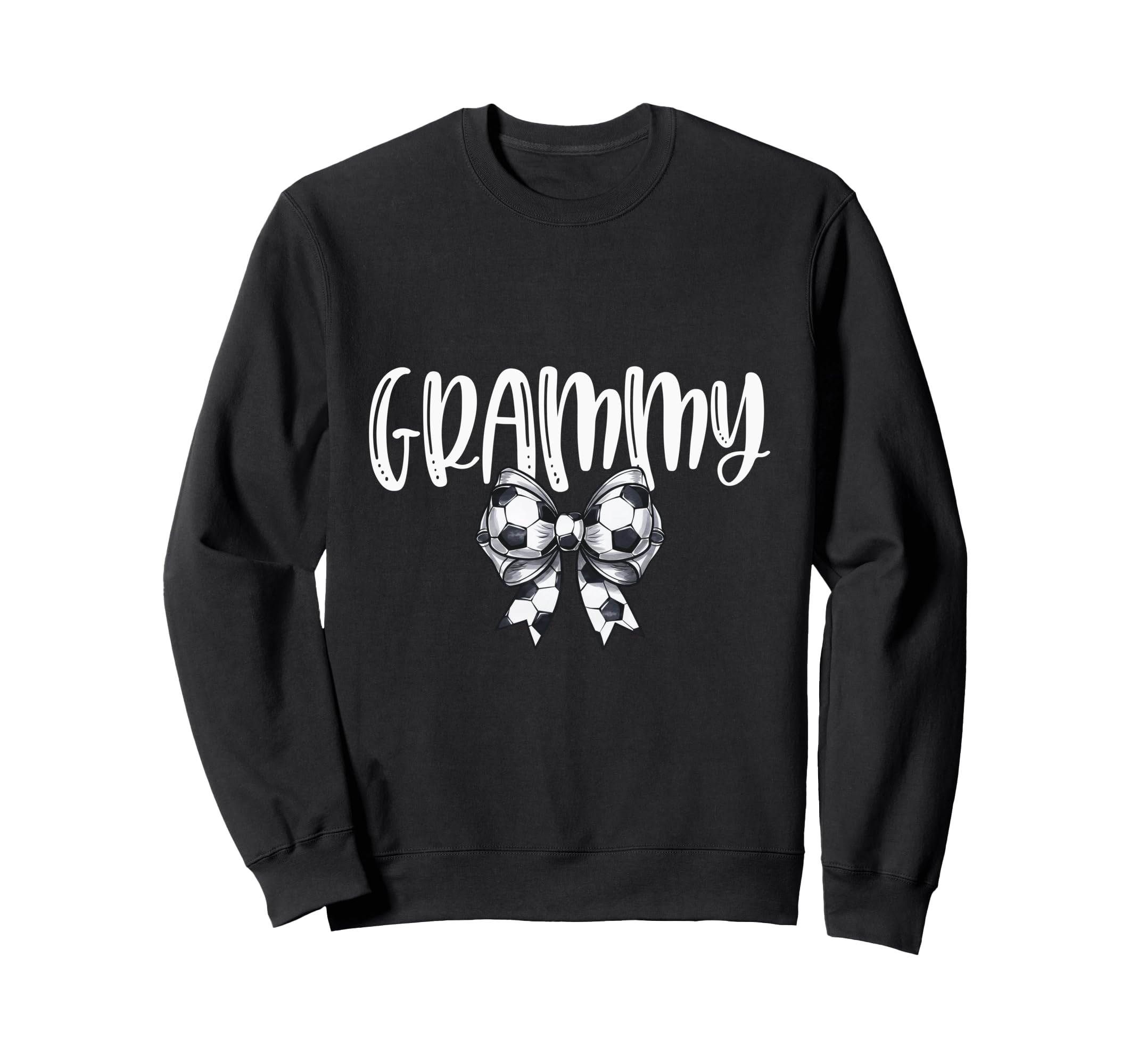 Coquette Soccer Grammy Spirit Sweatshirt - Trendy Graphic for Adults