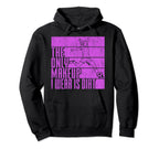 Only Makeup I Wear Is Dirt Soccer Hoodie - Minimalist Print Men Women