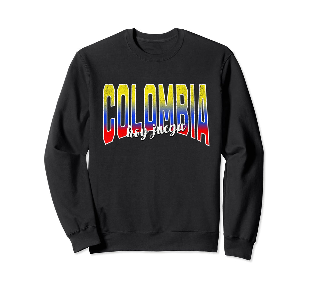 Colombian Flag Pride Colombia Sweatshirt - Aesthetic Graphic for Adults
