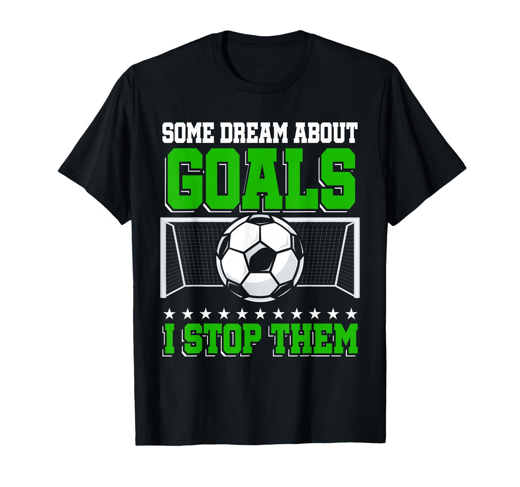 Goalkeeper Training Goal Soccer Goalie T-Shirt - Unique Graphic Unisex