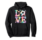 I Love Soccer Goalie Player Fan Game Day Hoodie - Streetwear Style Unisex