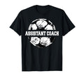Soccer Assistant Coach Soccer Ball T-Shirt - Unique Graphic Men Women