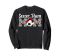 Soccer Team Mom Soccer Team Sweatshirt - Casual Everyday Wear Men Women