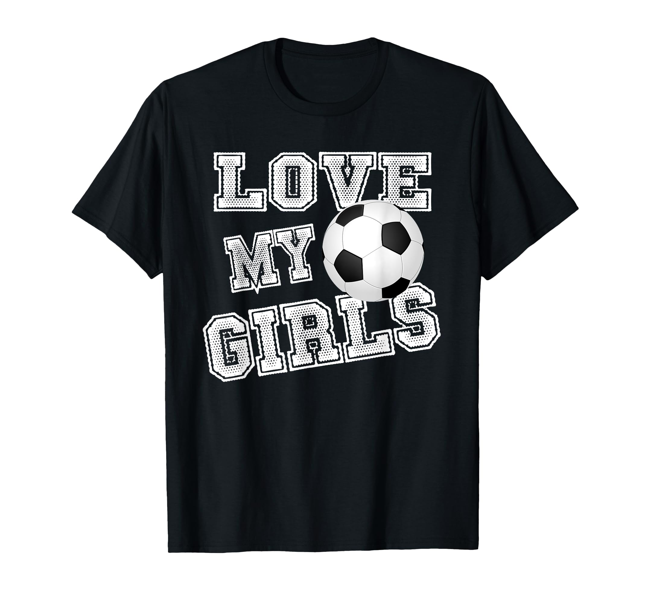 I Love My Dad Mom Soccer Soccer Mom T-Shirt - Minimalist Print Men Women