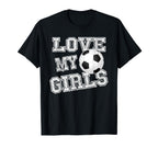 Love My Soccer Shirts Moms Dad Mom Soccer T-Shirt - Graphic Print Men Women