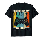Funny Gaming Sarcasm Soccer Day Gamer T-Shirt - Novelty Apparel Unisex