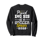 Proud Big Sis Soccer Senior 2026 Sweatshirt - Trendy Graphic Men Women