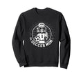 Soccer Mom Skeletton Halloween Sweatshirt - Minimalist Print Men Women