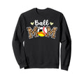 Ball Mom Leopard Baseball Sweatshirt - Aesthetic Graphic Men Women