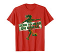 Zero To Hero Grass Soccer Mom T-Shirt - Fun Novelty Design Unisex
