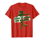 Zero To Hero Grass Soccer Mom T-Shirt - Fun Novelty Design Unisex