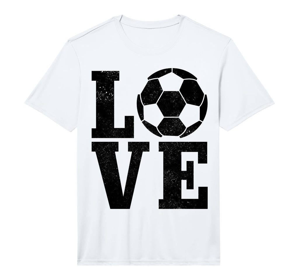 Soccer Player Love Soccer Performance T-Shirt - Aesthetic Graphic Unisex