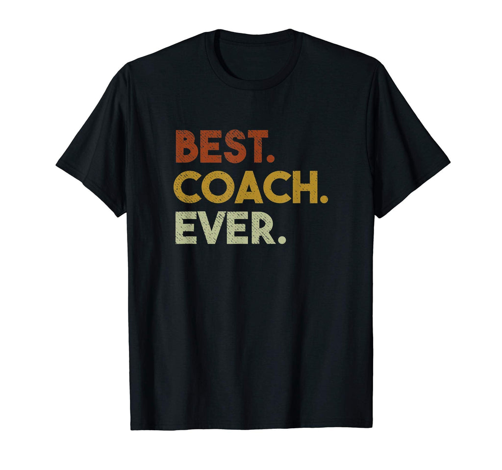 Mens Best Coach Ever Gift Sports Coach T-Shirt - Custom Art Print Men Women