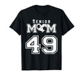 Proud Senior Soccer Mom Custom Jersey T-Shirt - Unique Graphic for Adults