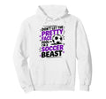 Dont Let Pretty Face Fool You Soccer Hoodie - Graphic Print Unisex