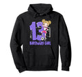 13Th Birthday Soccer Ball Net Party Hoodie - Aesthetic Graphic for Adults