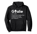 Ice Hockey Goalie Definition Ice Hockey Hoodie - Graphic Print Men Women