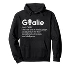 Ice Hockey Goalie Definition Ice Hockey Hoodie - Graphic Print Men Women