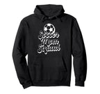 Soccer Sports Funny Soccer Mom Squad Hoodie - Fun Novelty Design Unisex