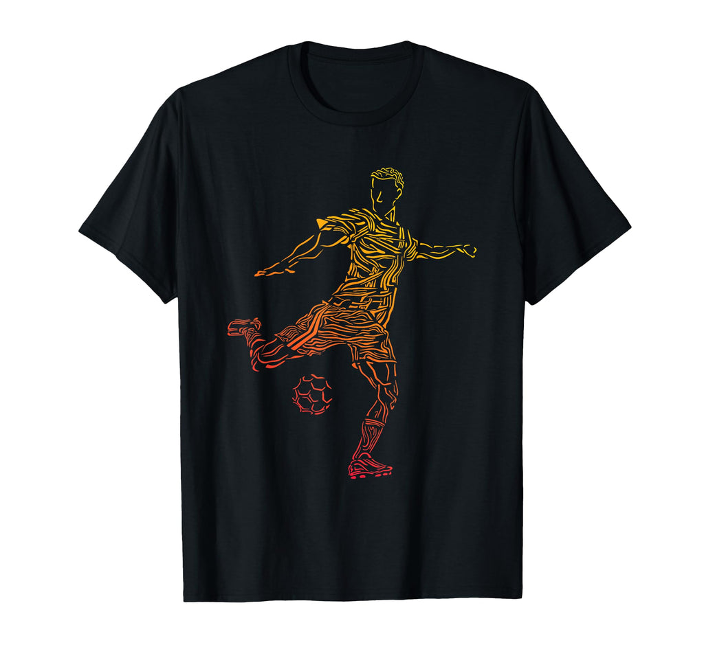 Soccer Player Sports Athlete T-Shirt - Graphic Print Men Women